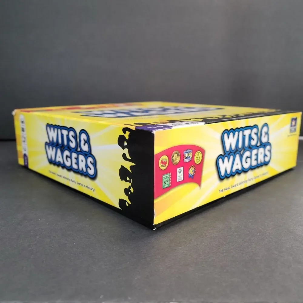 Wits & Wagers Deluxe Edition Board Game Party Trivia North Star Games 99% Cpl